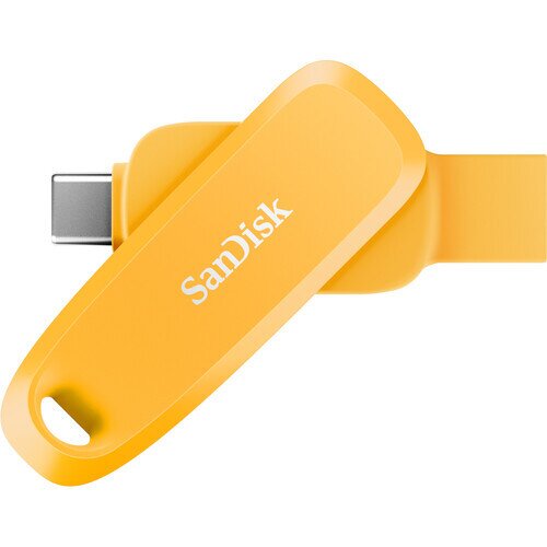 SanDisk Phone USB 3.2 Gen 1 Flash Drive for Android - 512GB - Yellow Daffodil