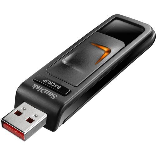 SanDisk Ultra Backup USB Flash Drive - 16GB