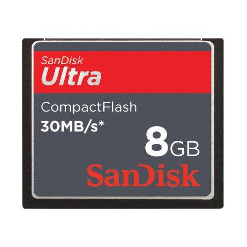 SanDisk Ultra CompactFlash 30MB/s Card - 8GB