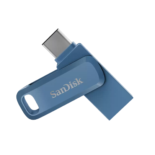 SanDisk Ultra Dual Drive Go USB Type-C - 256GB - Navy Blue