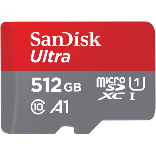 SanDisk ULTRA microSDXC UHS-I C10 CARD - 512GB