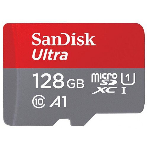 SanDisk Ultra microSDXC UHS-I Card with Adapter - 128GB