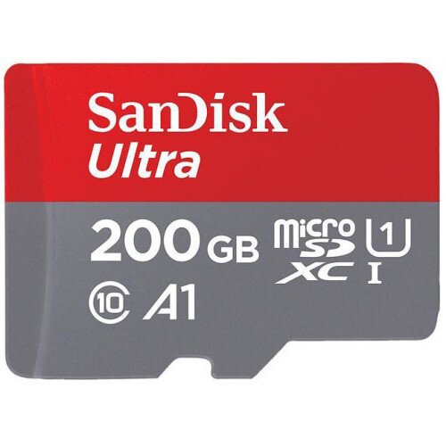 SanDisk Ultra microSDXC UHS-I Card with Adapter - 200GB