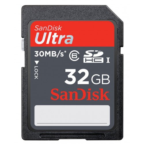 SanDisk Ultra SD 30MB/s Card - 32GB