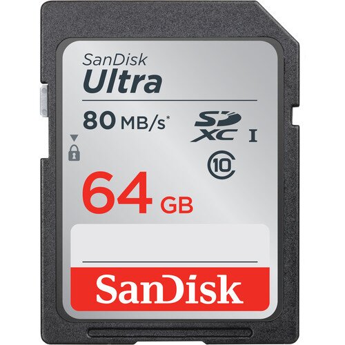 SanDisk Ultra SDHC / SDXC UHS-I Memory Card - 64GB