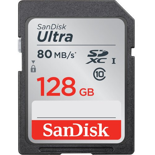SanDisk Ultra SDHC / SDXC UHS-I Memory Card - 128GB