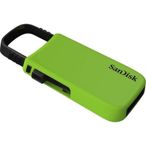 SanDisk Cruzer U USB Flash Drive - 8GB - Green