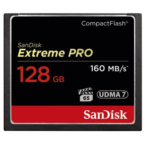 SanDisk Extreme Pro CompactFlash Memory Card - 128GB