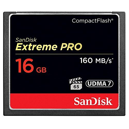 SanDisk Extreme Pro CompactFlash Memory Card - 16GB