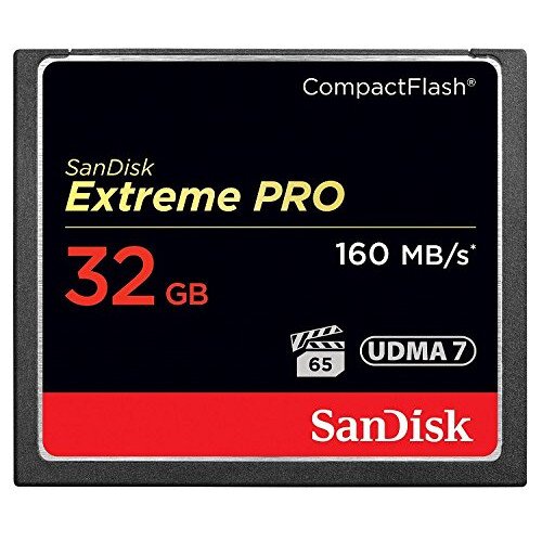 SanDisk Extreme Pro CompactFlash Memory Card - 32GB