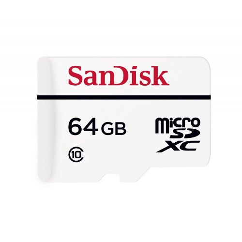 SanDisk High Endurance Video Monitoring microSD Card - 64GB