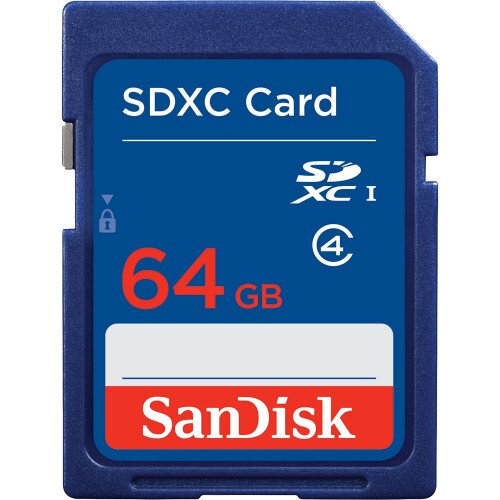 SanDisk SDHC / SDXC Memory Card - 64GB