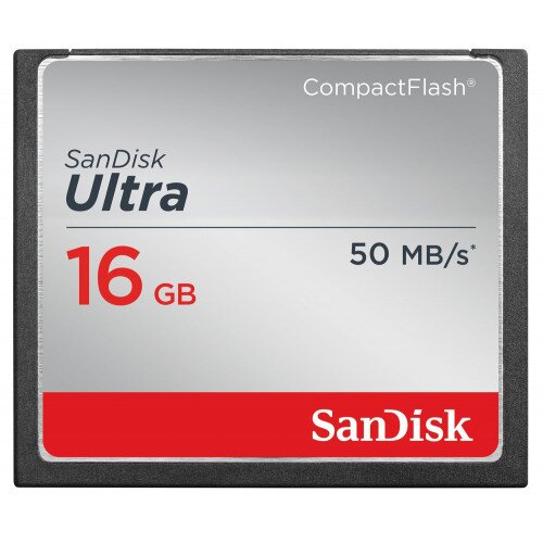 SanDisk Ultra CompactFlash Memory Card - 16GB