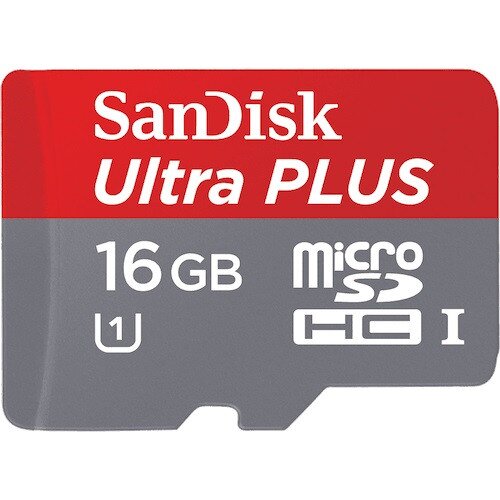 SanDisk Ultra Plus MicroSDHC Class 10 UHS-1 Card