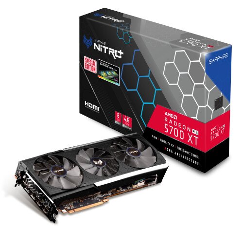 Sapphire NITRO Plus RX 5700 XT 8G GDDR6 SE Graphic Card