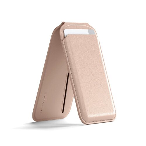 Satechi Vegan-Leather Magnetic Wallet Stand - Desert Rose