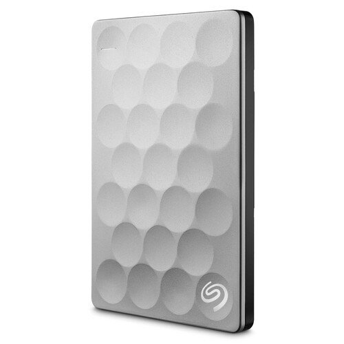 Seagate Backup Plus Ultra Slim Portable Drive - 2TB - Platinum