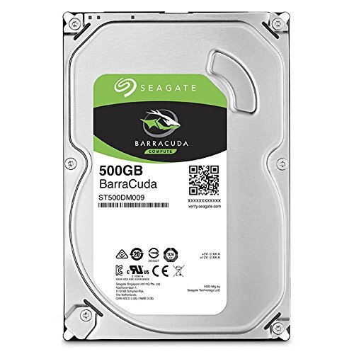 Seagate Barracuda 3.5-Inch Internal Hard Drive - 500GB - 64/32MB - 7200RPM