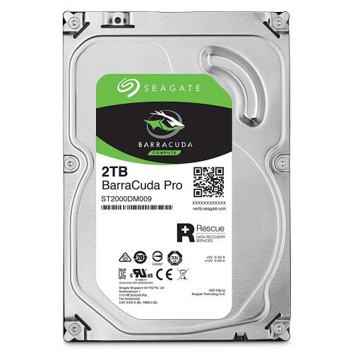 Seagate BarraCuda Pro 3.5-Inch Internal Hard Drive - 2TB