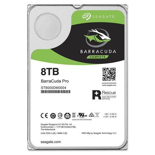 Seagate BarraCuda Pro 3.5-Inch Internal Hard Drive - 8TB