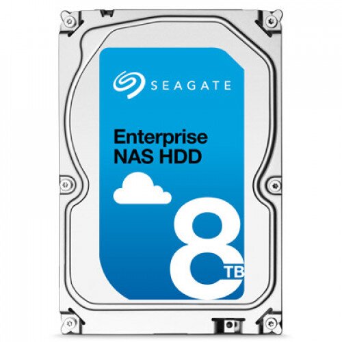 Seagate Enterprise NAS HDD Internal Hard Drive - 8TB