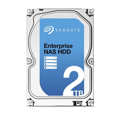 Seagate Enterprise NAS HDD +Rescue Internal Hard Drive - 2TB