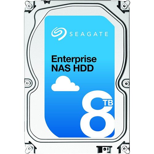 Seagate Enterprise NAS HDD +Rescue Internal Hard Drive - 8TB