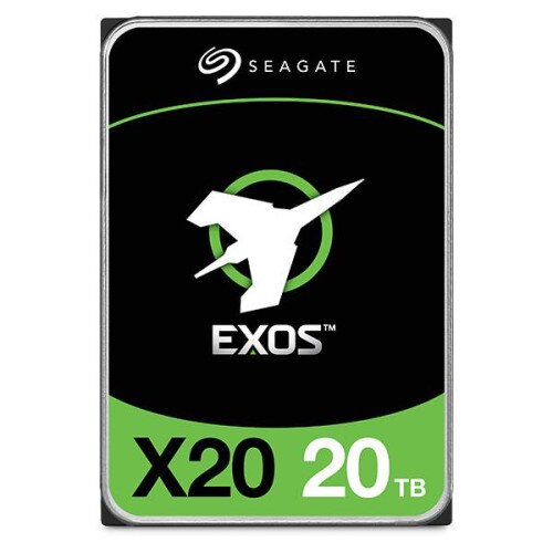 Seagate Exos X20 Internal Hard Drive - 20TB - SATA 6Gb/s - SED