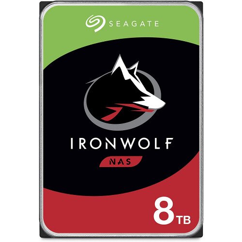 Seagate IronWolf Internal Hard Drive - 8TB