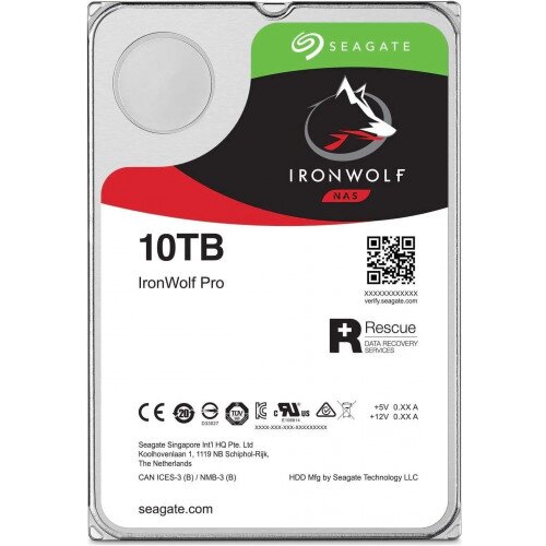 Seagate Ironwolf Pro Internal Hard Drive - 10TB