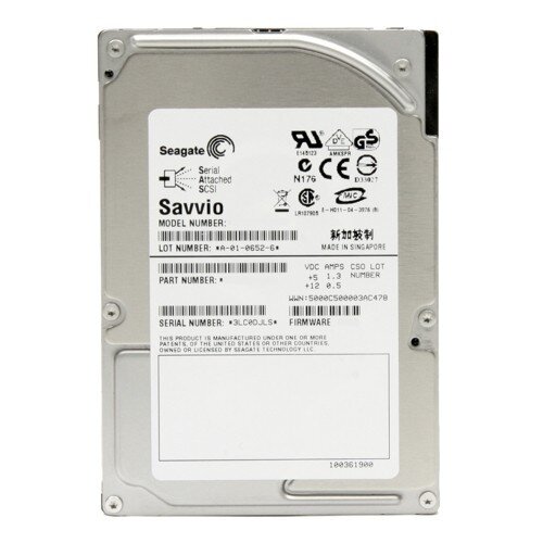 Seagate Savvio 10K.6 SAS Internal Hard Drive