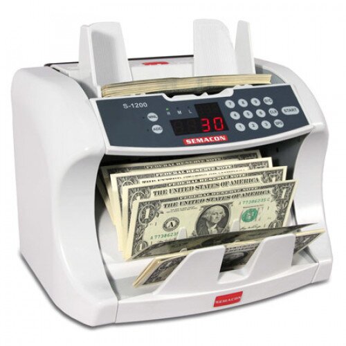 Semacon S-1200 Series Bank Grade International Currency Counters