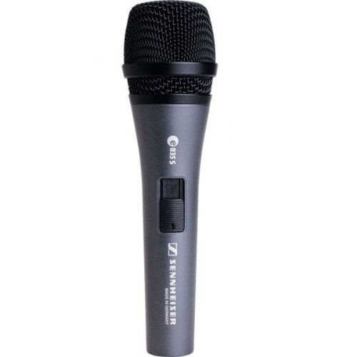 Sennheiser E-835-S Cardioid Dynamic Vocal Microphone