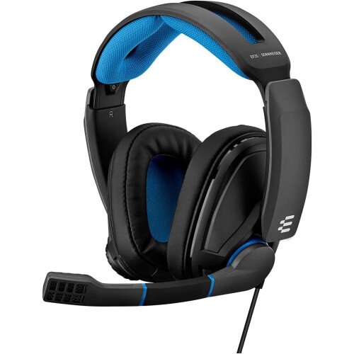 Sennheiser EPOS GSP 300 / 301& 302 Closed Acoustic Gaming Headset - Black / Blue