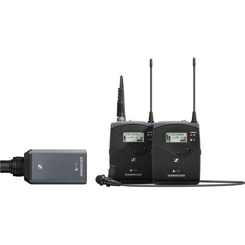 Sennheiser EW 100 ENG G4 Camera Broadcast Wireless Microphone Set