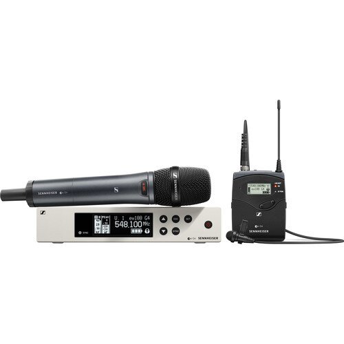 Sennheiser EW 100 G4-ME2/835-S-A Wireless Combo Microphone System