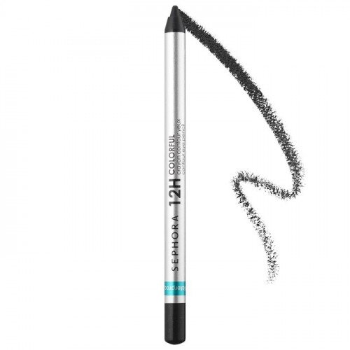 SEPHORA COLLECTION 12 Hour Colorful Contour Pencil Eyeliner - 02 Clubbing Stilettos - Glitter Finish