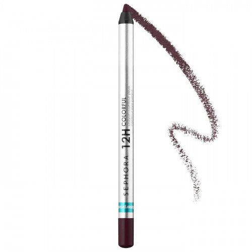 SEPHORA COLLECTION 12 Hour Colorful Contour Pencil Eyeliner - 53 Sangria - Matte Finish