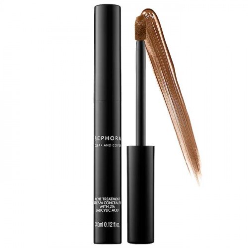 SEPHORA COLLECTION Clear and Cover Acne Treatment Cream Concealer - Coffee
