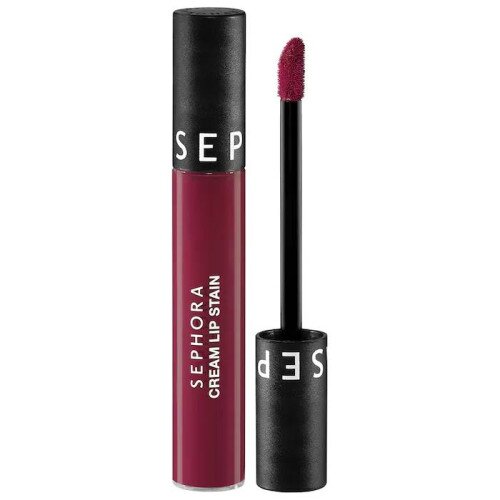 SEPHORA COLLECTION Cream Lip Stain 10HR Liquid Lipstick - 14 Blackberry Sorbet