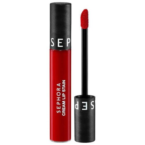 SEPHORA COLLECTION Cream Lip Stain 10HR Liquid Lipstick - 95 Electric Ruby