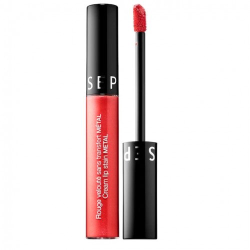 SEPHORA COLLECTION Cream Lip Stain Liquid Lipstick - 112 Red Magma - Metallic Finish