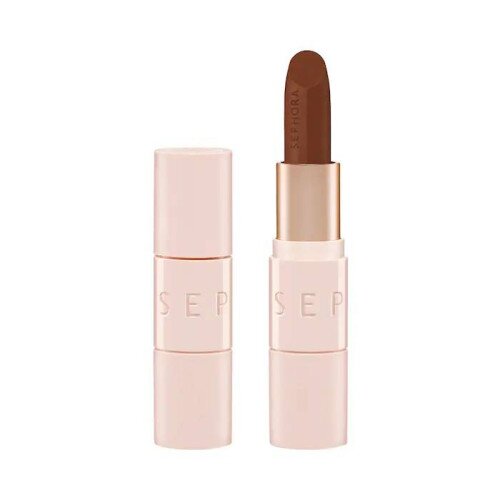 SEPHORA COLLECTION Matte Velvet Lipstick - 22 Too Busy - Brown