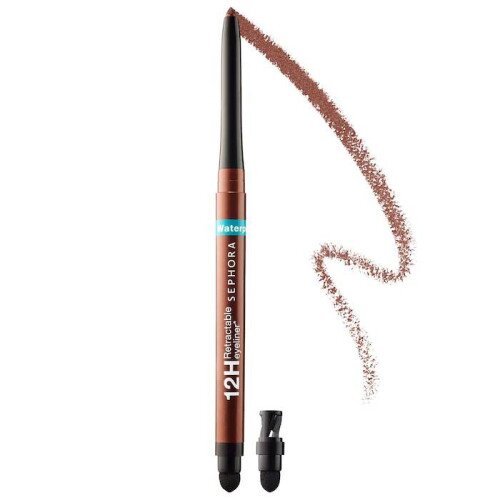 SEPHORA COLLECTION Waterproof 12HR Retractable Eyeliner Pencil - 08-Shimmer Espresso