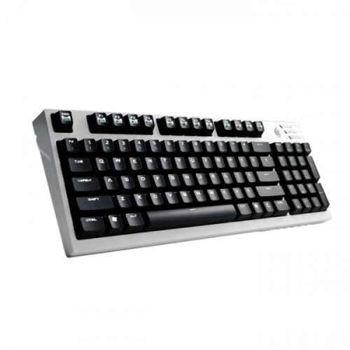 Cooler Master Quick Fire TK Gaming Keyboard - White/Brown