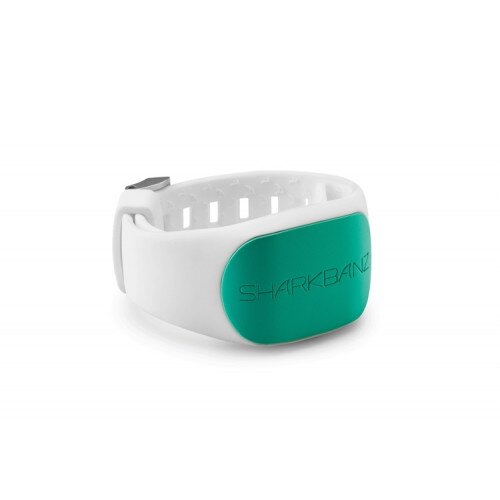 Sharkbanz 2 Wearable Shark Deterrent - White / Seafoam
