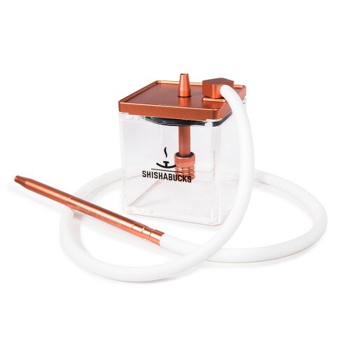 Shishabucks Cloud Micro + Sky Bowl + Stratus - Peach Gold - Gold Bowl - Regular (20-25g) - Premium Stratus