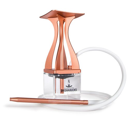 Shishabucks Cloud Mini Hookah - Peach Gold