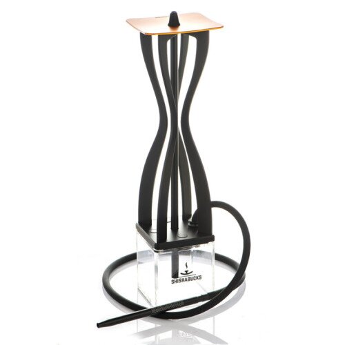 Shishabucks Cloud One Hookah - Black and Gold