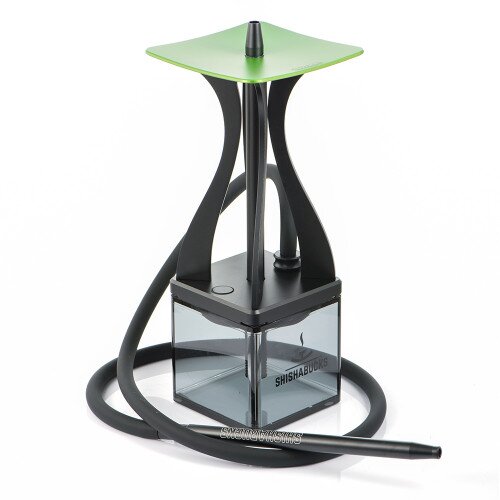 Shishabucks Dark Line Cloud Mini Hookah - Green